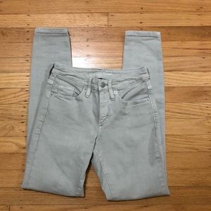 Grey-ish tan-ish professional looking jeans